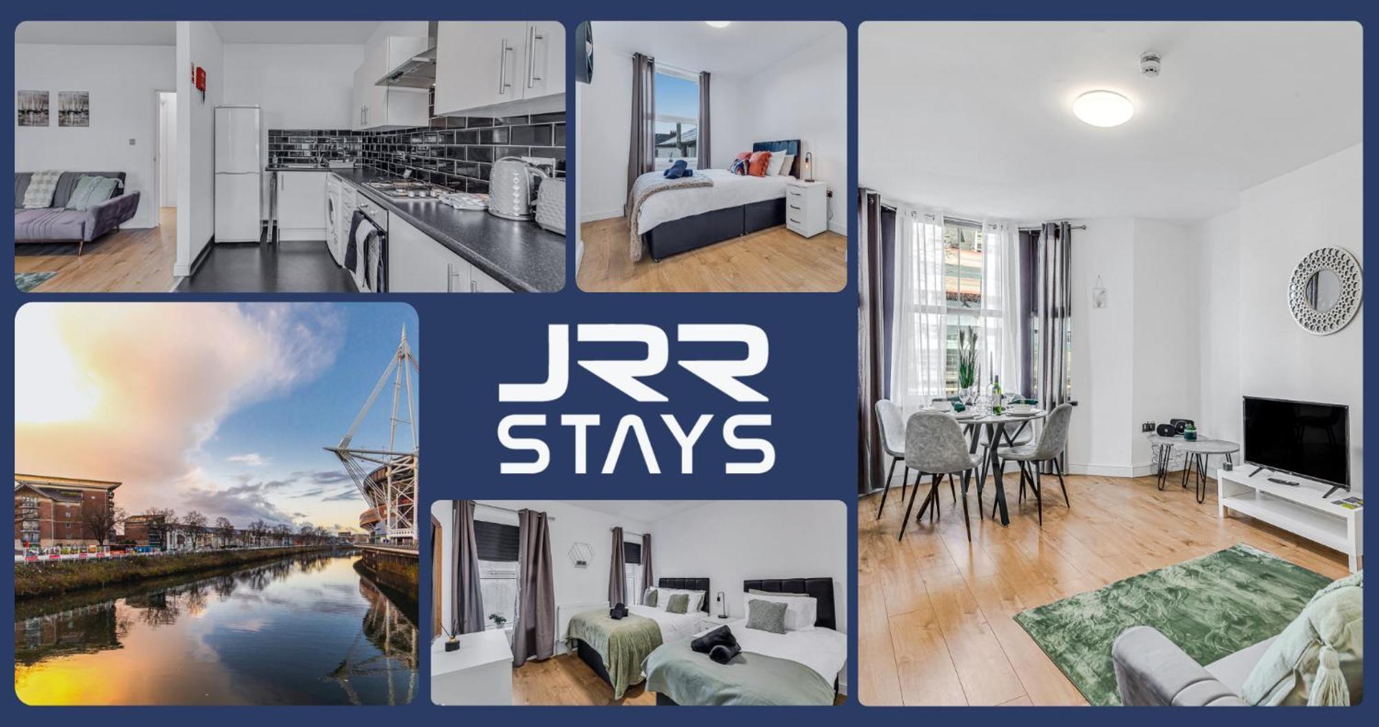 Cardiff Stylish 2 Bedroom Sleeps 6 Wi-Fi - Jrr Stays Екстер'єр фото